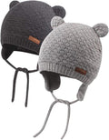 XIAOHAWANG Baby Hat Cute Bear Toddler Earflap Beanie Warm by XIAOHAWANG
