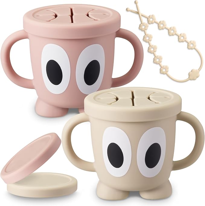 Silicone Snack Cups Food Container by Unknown
