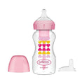 Dr. Brown's Anti-Colic Options+ Wide-Neck Sippy Bottle Starter Kit, by DrBrowns