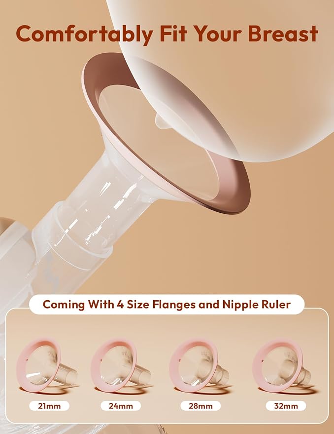 NCVI Electric Breast Pump 8116, Customizable Suction, Speed & Mode, 4400mAh - Image 7