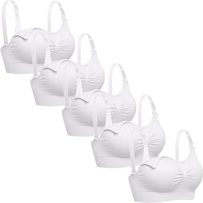 Lataly Womens Seamless Nursing Bra Sleeping Maternity Bralette by Lataly