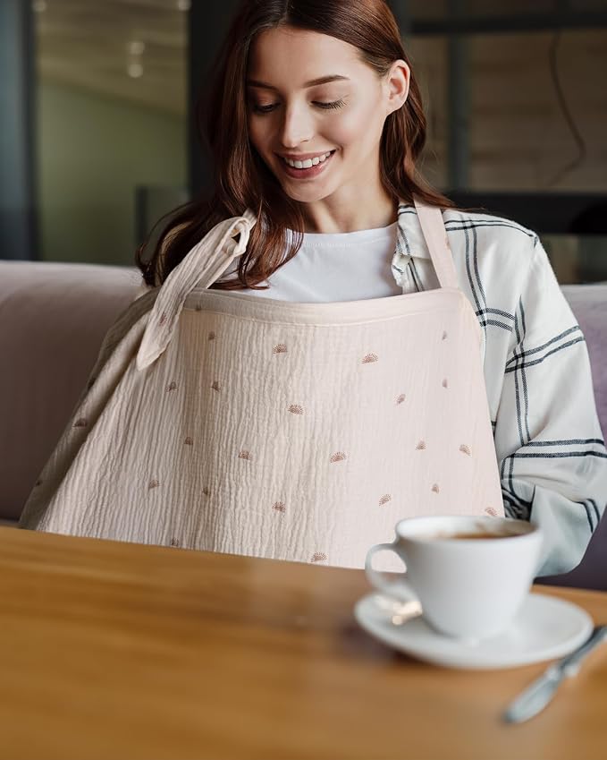 Blissful Diary Muslin Nursing Cover - Image 6