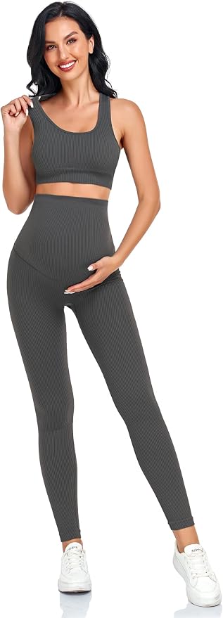 Women's Maternity 2 Piece Outfit Set - Image 2