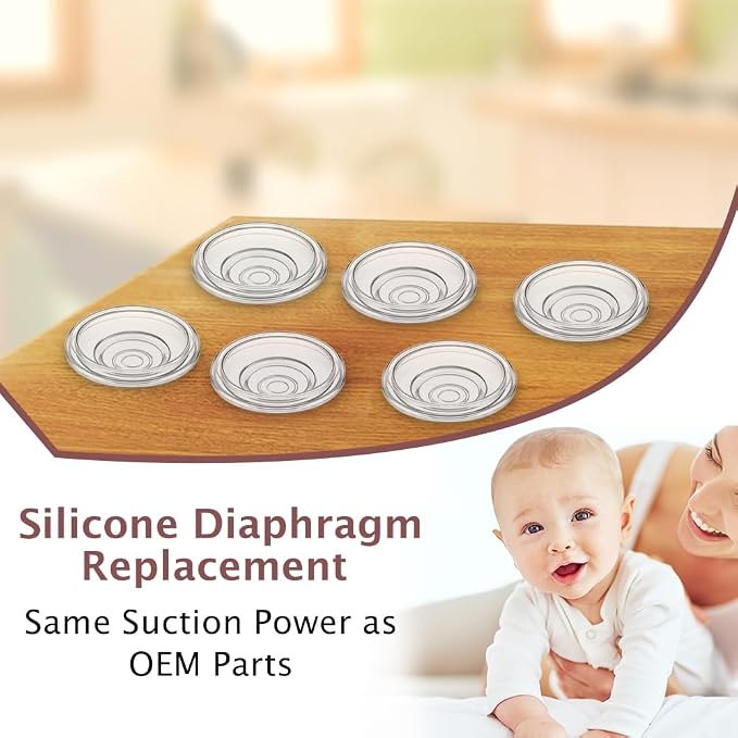 6pcs Silicone Diaphragm Compatible - Image 7