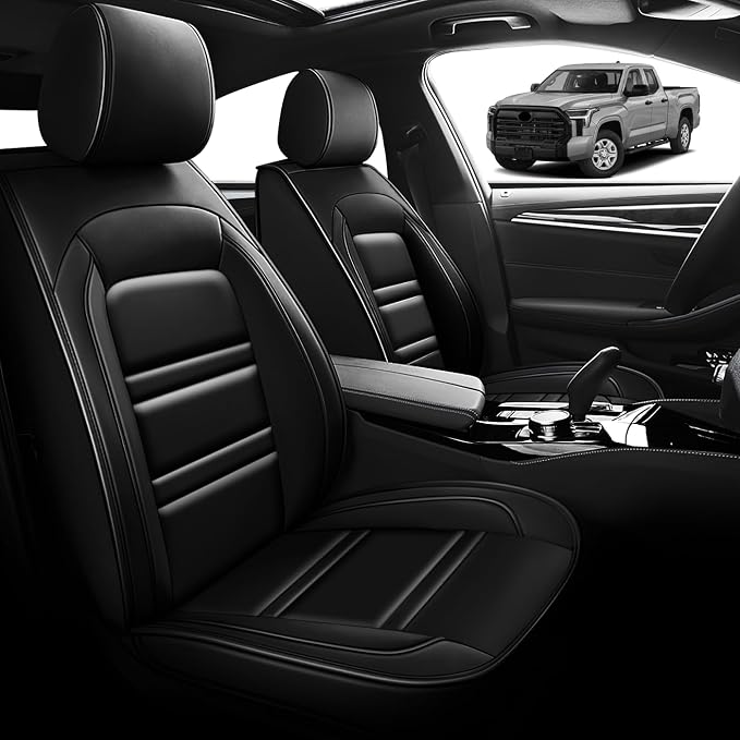Seat Cover for Toyota Tundra 2000-2025 | Car Seat Covers Front Seats, - Image 2
