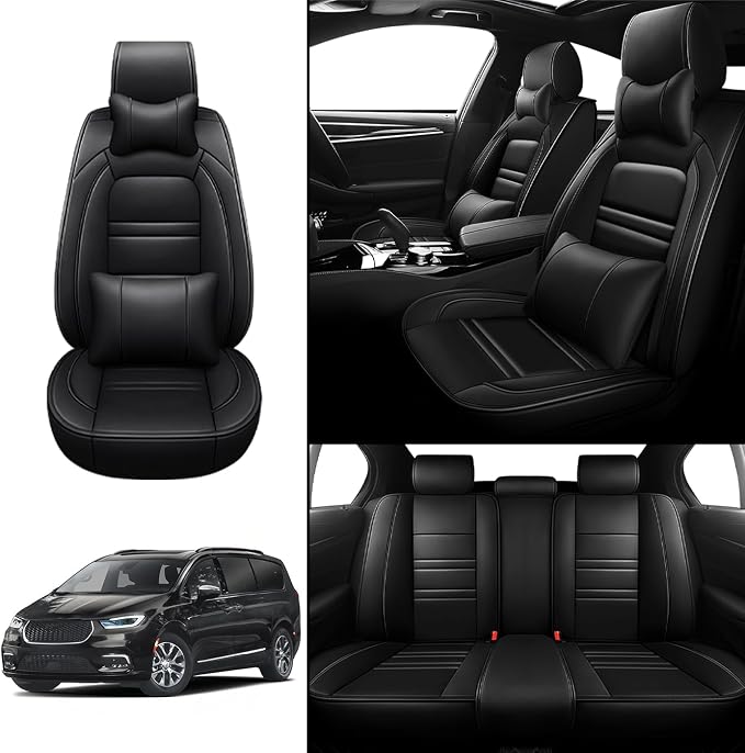 Car Seat Covers for Chrysler Car Pacifica 2004-2025 | 5-Seats Seat Covers - Image 2
