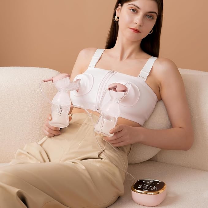 NCVI Electric Breast Pump 8782, Portable Hospital-Grade Double Pump - Image 2