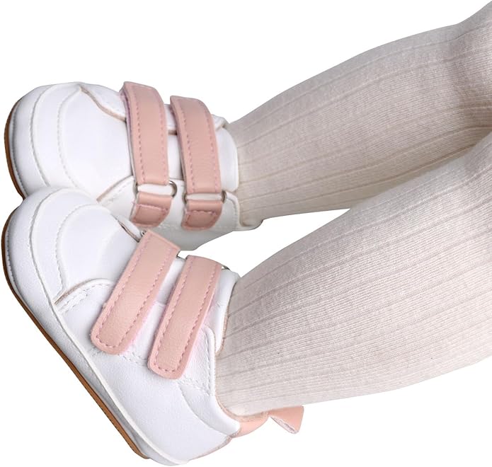 LONSOEN Baby Girls Boys Loafers Prewalker Dress Crib Shoes - Image 7