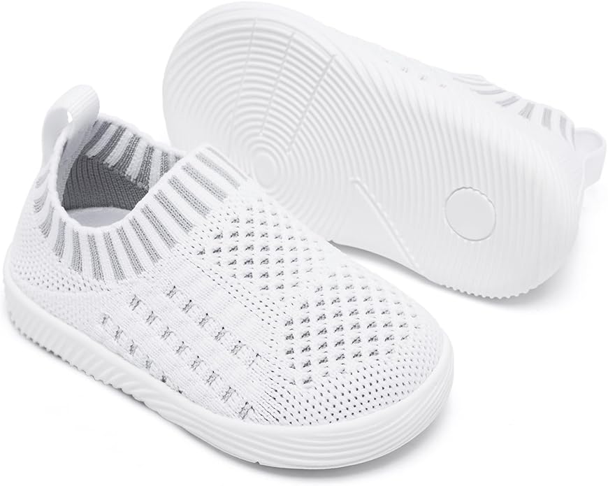 MORENDL Baby Toddler Walking Socks Non-Slip Breathable Unisex Casual Sneakers by MORENDL