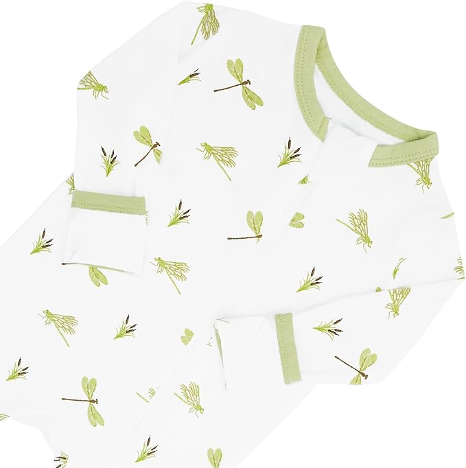 KYTE BABY Unisex Rayon Made From Bamboo Zippered Rompers 0-24 Months - Image 4