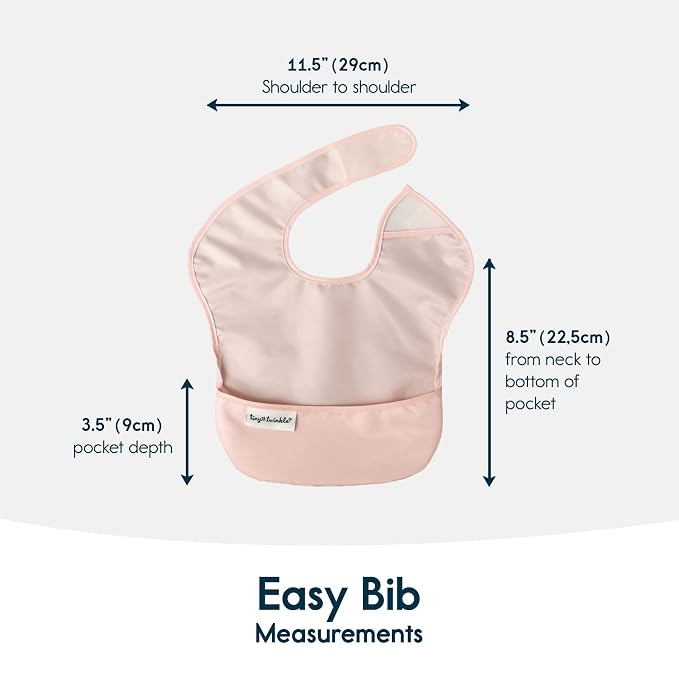 Tiny Twinkle Mess Proof Baby Bibs - Image 7