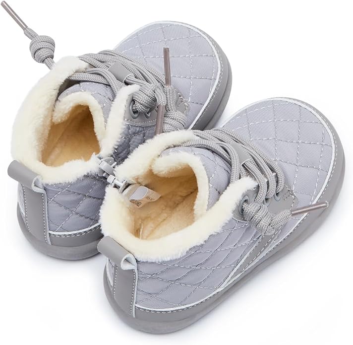 BMCiTYBM Baby Boy Girl Snow Boots Waterproof Winter Warm Booties Nonslip - Image 5