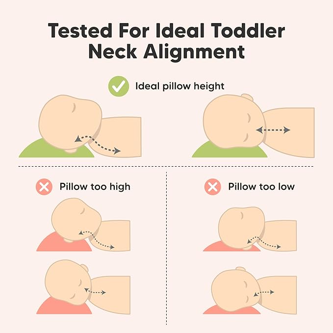 Toddler Pillow with Pillowcase - Image 6