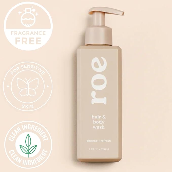 Roe Wellness- Toddler & Baby Body Wash & Shampoo Moisturizing Clean Ingredients - Image 4