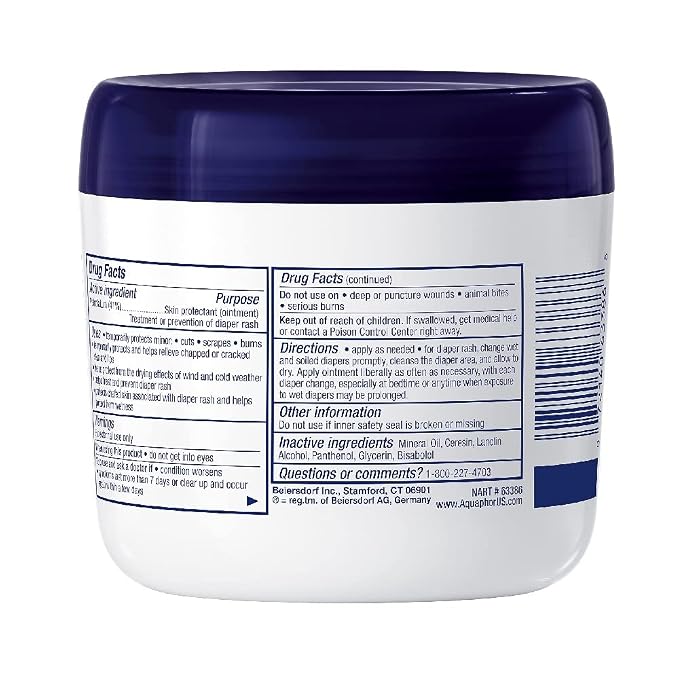 Aquaphor Baby Healing Ointment Advanced Therapy Skin Protectant - Image 8