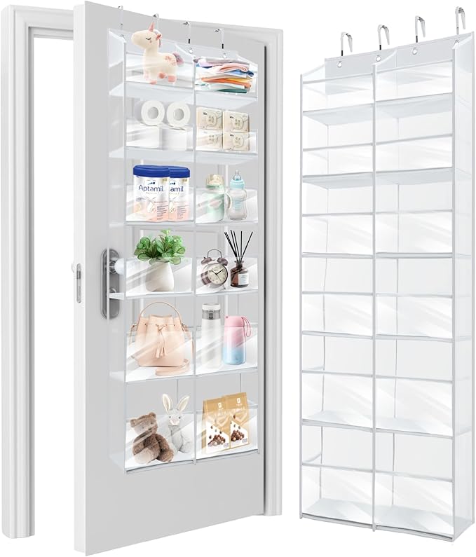 HOMELUX THEORY Heavy Duty Over the Door Organizer by HomeluxTheory