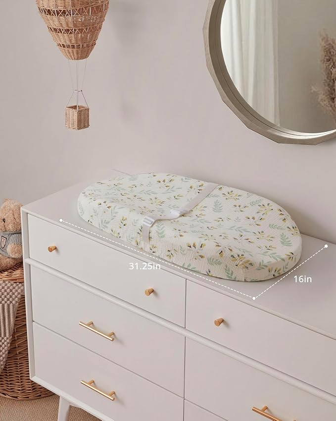 Blissful Diary Muslin Baby Changing Pad - Image 5