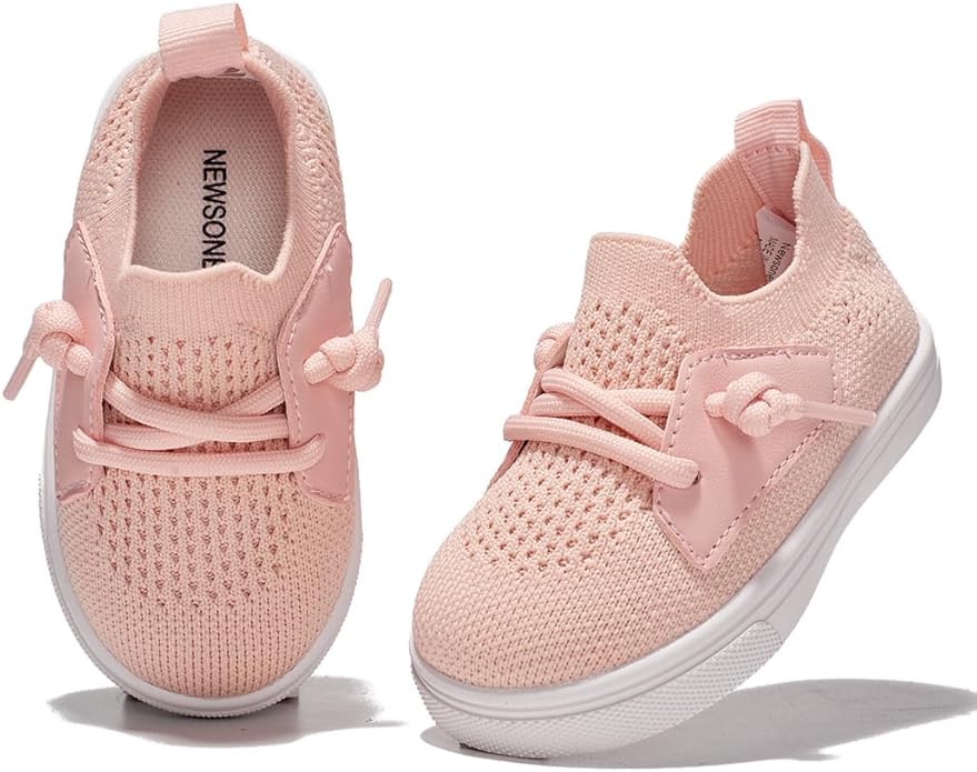 Newsonet Baby Shoes Boys Girls First Walking Breathable Non Slip Walker - Image 3