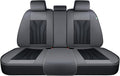 FLORICH Rear Seat Covers Leather Car Seat Covers Waterproof Back Seat Cover by FLORICH