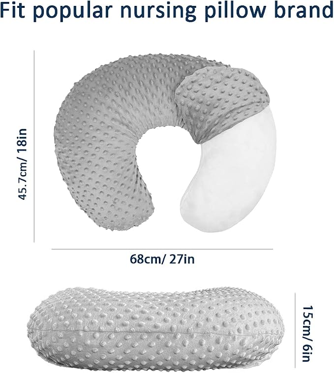 iEvolve Nursing Pillow Cover Breast Feeding Pillow Support Positioner Lounger - Image 4