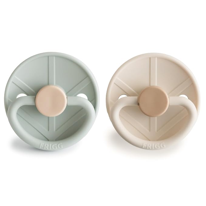 FRIGG Little Viking SilkySoft Silicone Baby Pacifier 2-Pack | Made in Denmark | - Image 2