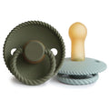 FRIGG Rope Natural Rubber Baby Pacifier | Made in Denmark | BPA-Free by mushie