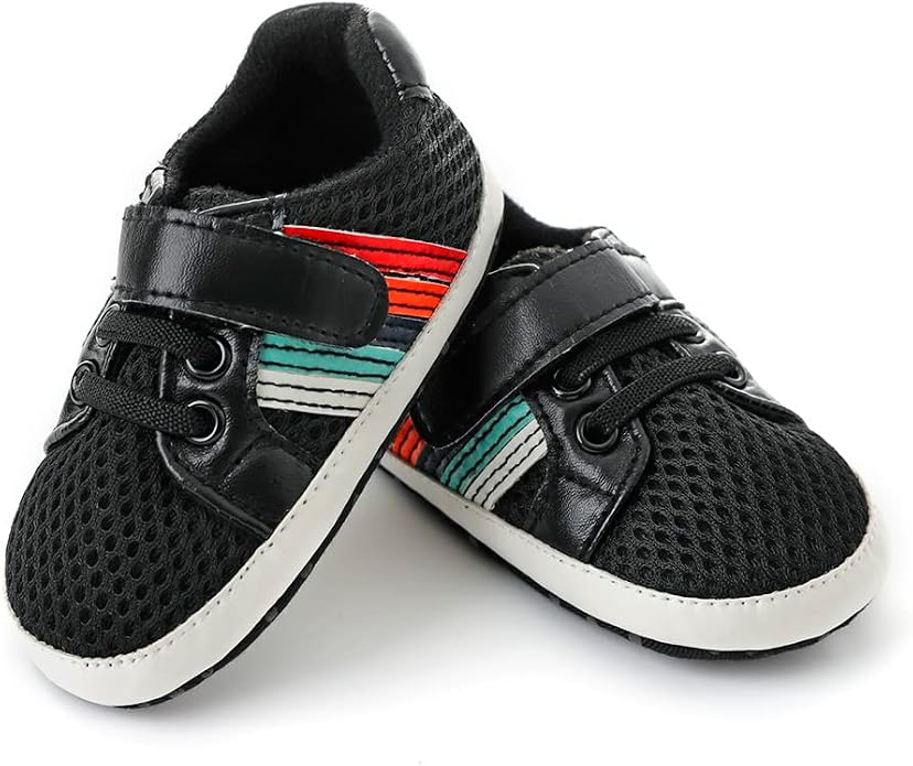 Clowora Baby Boys Girls Shoes Non-Slip Rubber Sole Sneakers Infant First - Image 2