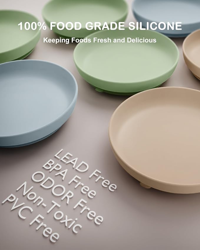 Classic Silicone Suction Plates - Image 3