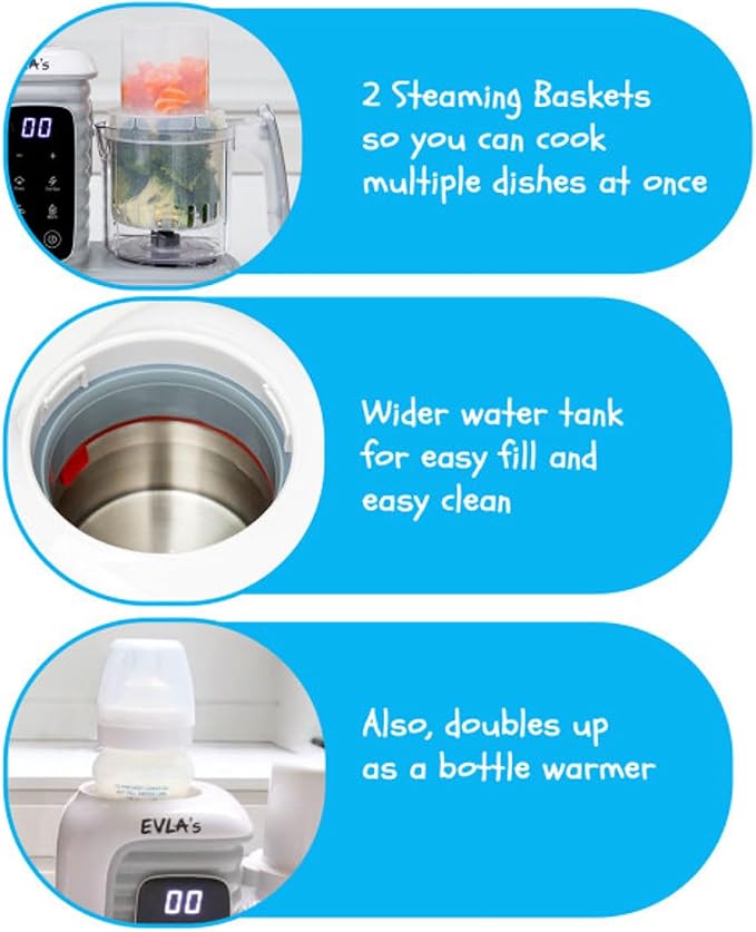 EVLA'S Double Baby Food Maker - Image 4