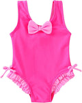 YOUNGER TREE Toddler Swimsuit Girl Cute Stripe One-Piece Ruffle Swimwear Baby by YOUNGERTREE