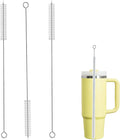 Straw Cleaner Brush for Stanley Cup, Straw Cleaning Brush and Nylon Bristles by CIDYAUST