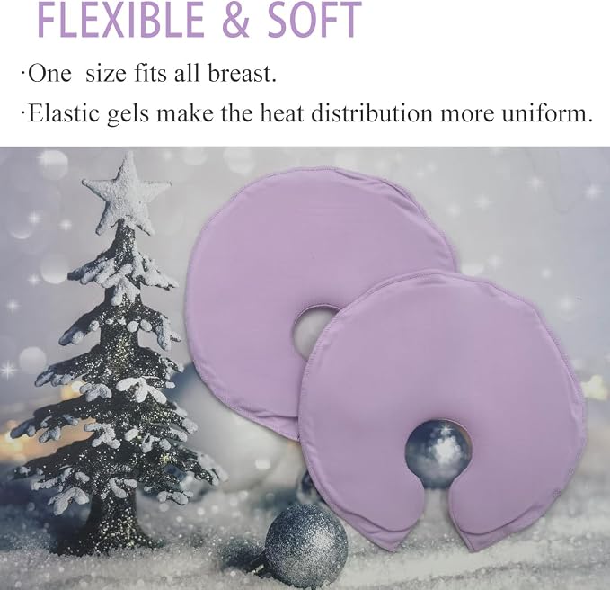 Reusable Breast Ice Packs, Breast Therapy Pack, Breastfeeding Essentials - Image 3