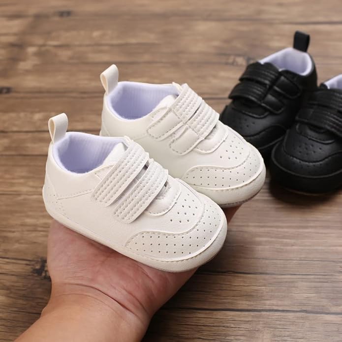 Clowora Baby Boys Girls Shoes Non-Slip Rubber Sole Sneakers Infant First - Image 5