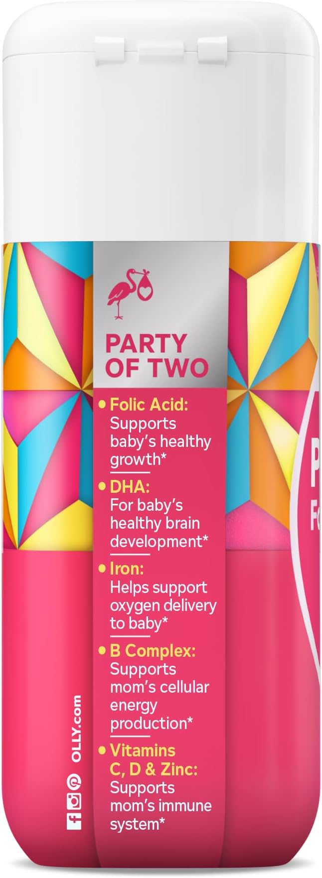 OLLY Ultra Strength Prenatal Multivitamin Softgels, Supports Healthy Growth - Image 9