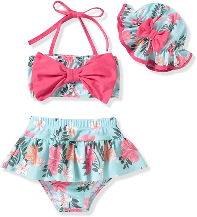 Aalizzwell Baby Girl 2-Piece Bikini Swimsuit by Aalizzwell