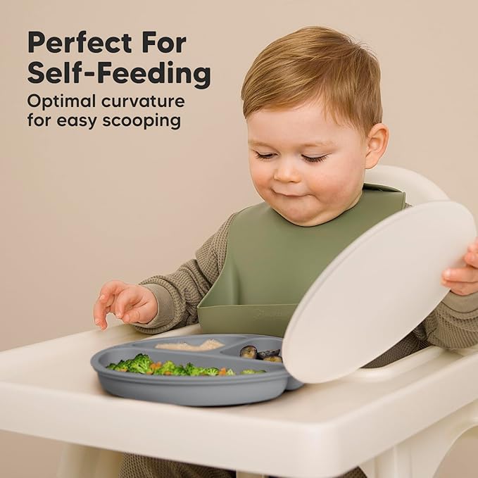 KeaBabies Suction Plates with Lids - Image 4