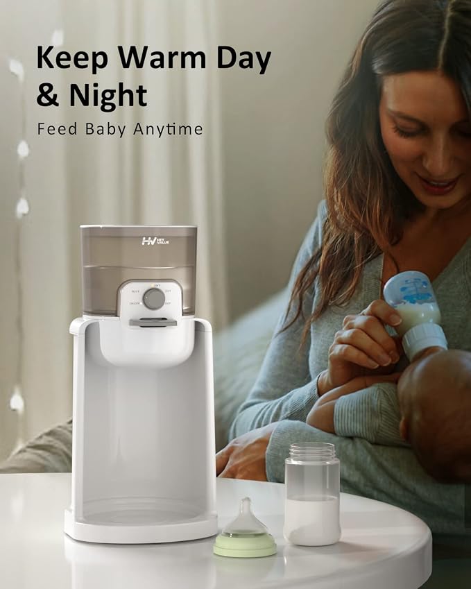 Water Warmer, HEYVALUE Baby Bottle Warmer, Formula Maker - Image 3