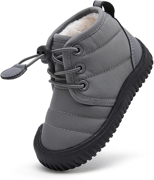 BMCiTYBM Toddler Baby Winter Snow Boots Boy Girl Faux Fur Warm Non Slip First by BMCiTYBM