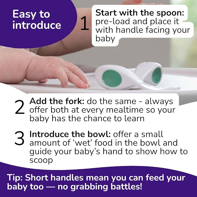 Doddl Baby Spoon and Fork, Cutlery Set - Image 6