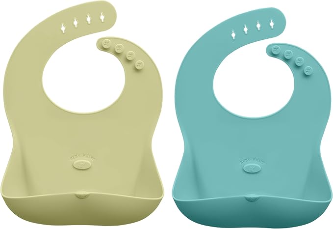 Abiie Ruby Wrapp Silicone Bibs for Babies by Abiie