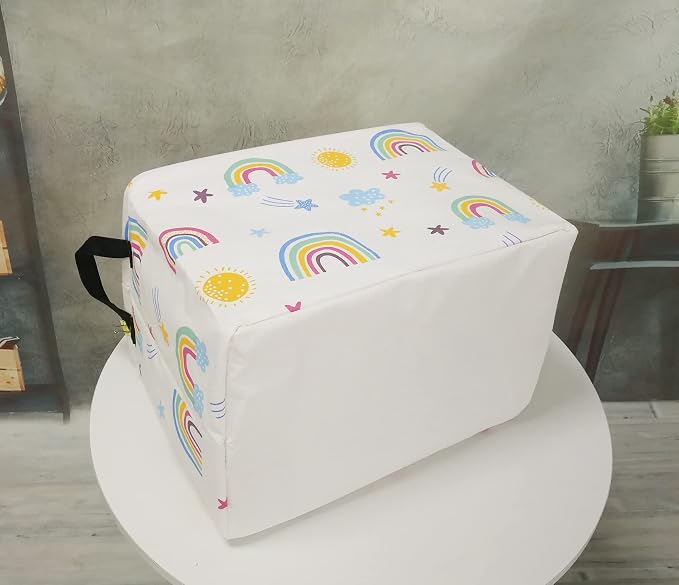Rectangle Foldable Gift Laundry Basket, Storage - Image 7