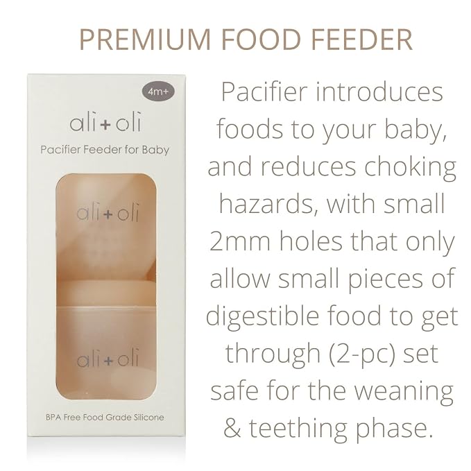Ali+Oli Food & Fruit Feeder Pacifier Set - Image 9