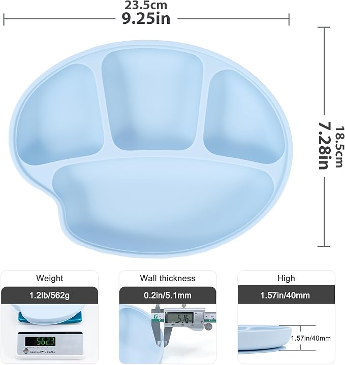 Li&Zhao Baby Bowls with Suction - Image 7
