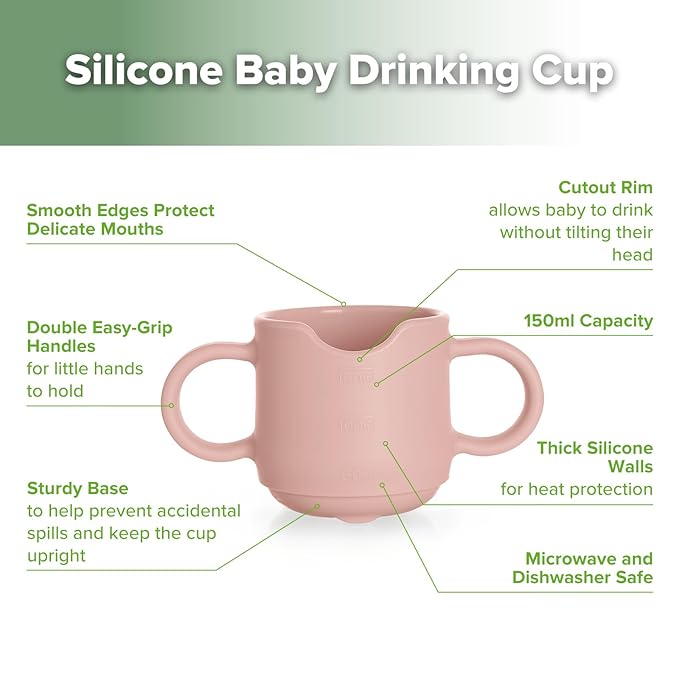 haakaa Silicone Toddler Cups, BPA Free Drop-Proof Training Cups - Image 4