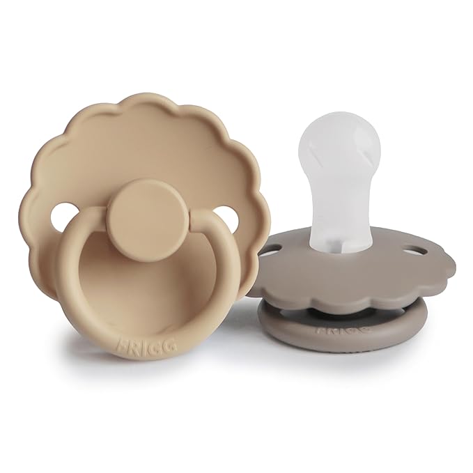 FRIGG Daisy SilkySoft Silicone Baby Pacifier | Made in Denmark | BPA-Free by mushie