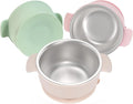 Bella’s Friends Stainless Steel and Silicone Baby Bowls by Unknown