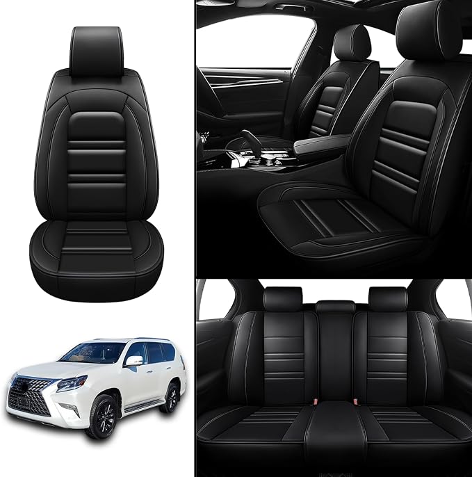 Seat Covers for Lexus Car gx460 2010-2023 | 5-Seats Leather Seat Covers - Image 2