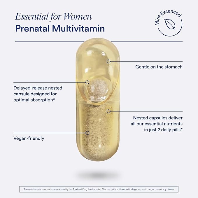 Ritual Essential for Women Prenatal Multivitamin: Folate & Choline for Neural - Image 7