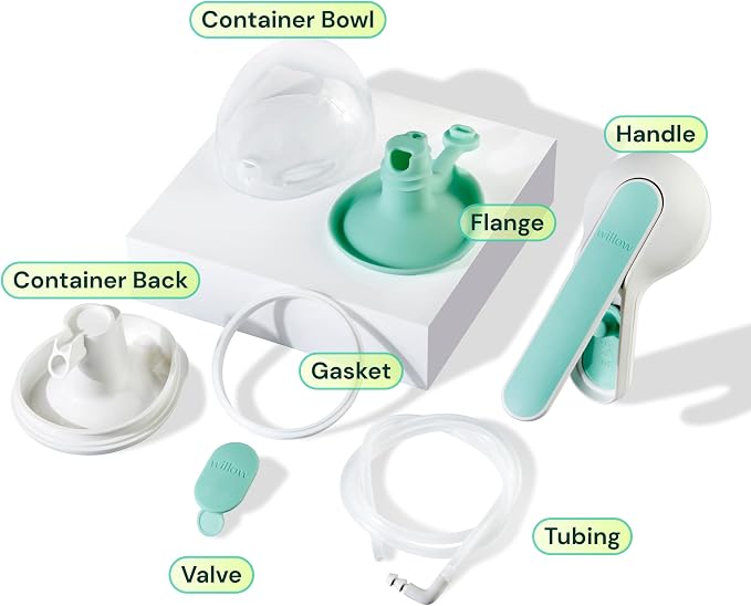 Willow Wave - Wearable Manual Breast Pump - Fits Fully in Bra - Ergonomic - Image 9