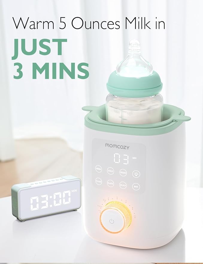Momcozy Retain Nutrients Bottle Warmer, 9-in-1 Baby Bottle Warmer - Image 3
